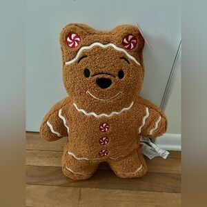Disney Gingerbread Pooh Bear Pillow